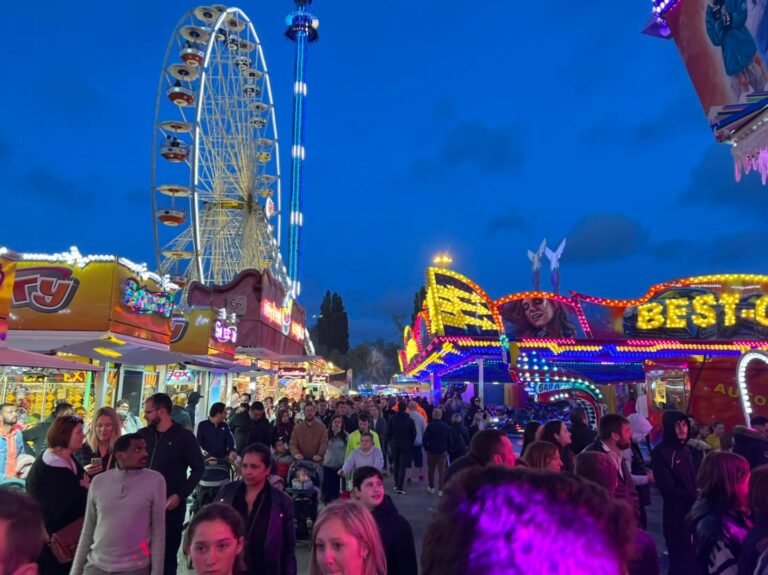 foire de paques caen nuit