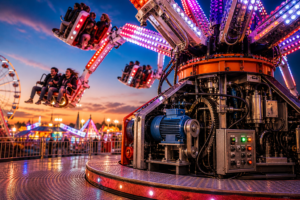 Comment fonctionne un manège de fête foraine
