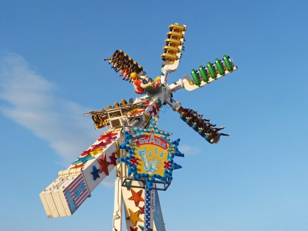 Les manèges les plus impressionnants en fête foraine