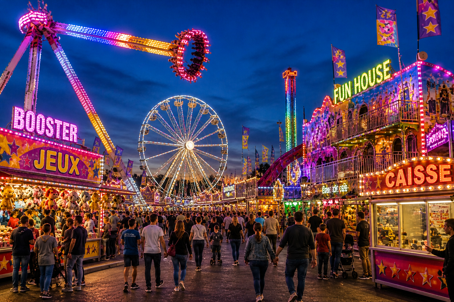 Les erreurs à éviter en fête foraine