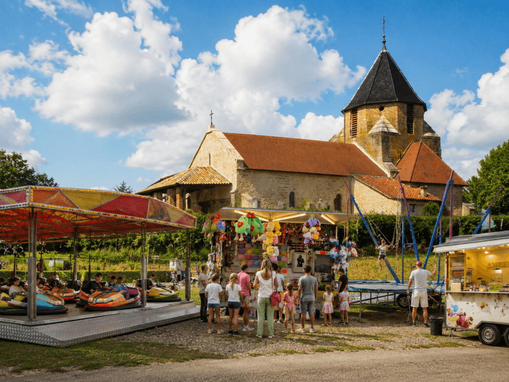 fête patronale perrex fête foraine