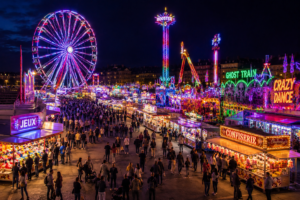 Pourquoi les fêtes foraines sont-elles surtout ouvertes le soir